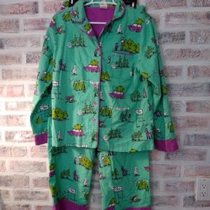 Munki Munki Christmas PJs Pajamas Large